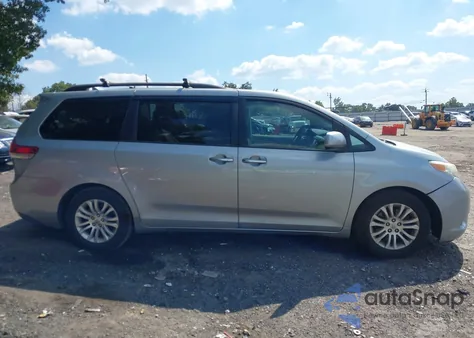 2012 Toyota Sienna Xle V6 8 Passenger из США, поврежденный, VIN 5TDYK3DC0CS254165